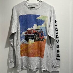 VINTAGE JEEP SHIRT MENS SIZE MEDIUM